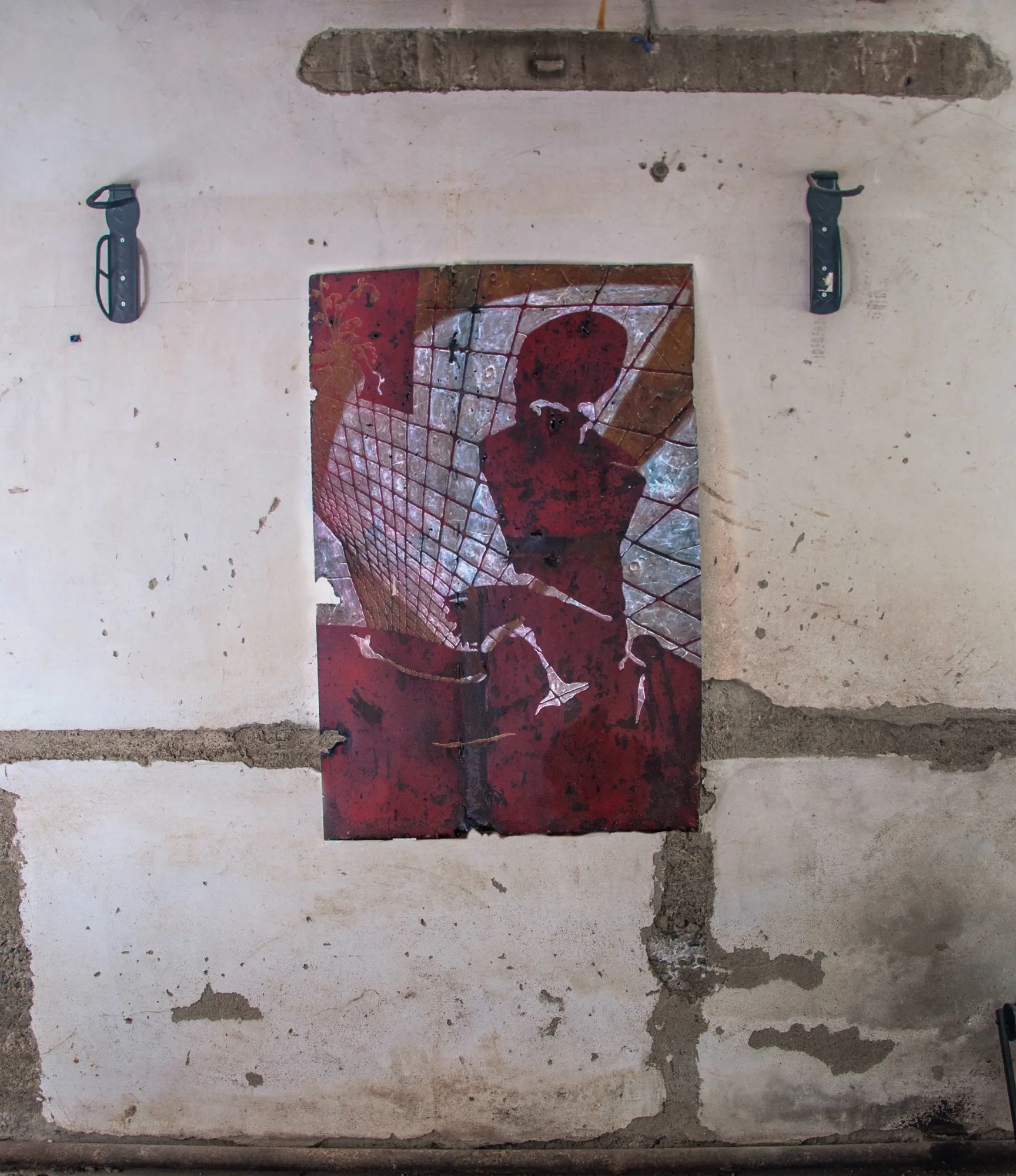 Al di là delle finestre II, installation view