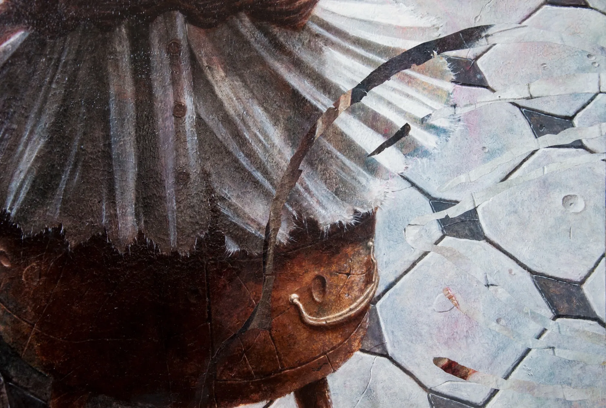 Qua si scherza, detail
