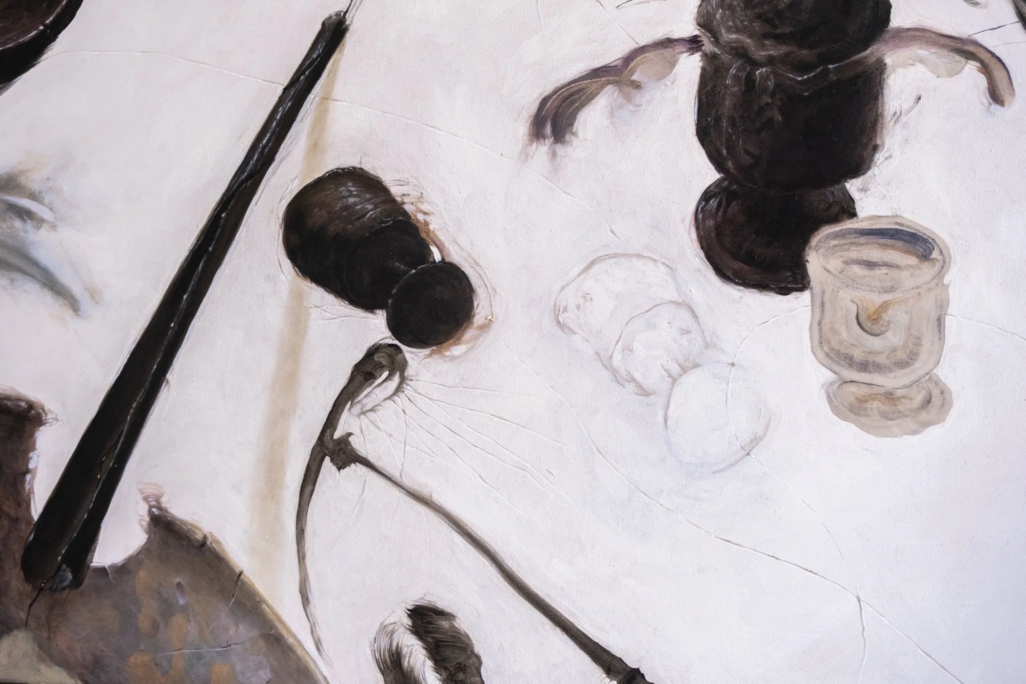 Non hanno lasciato che graffi, detail
