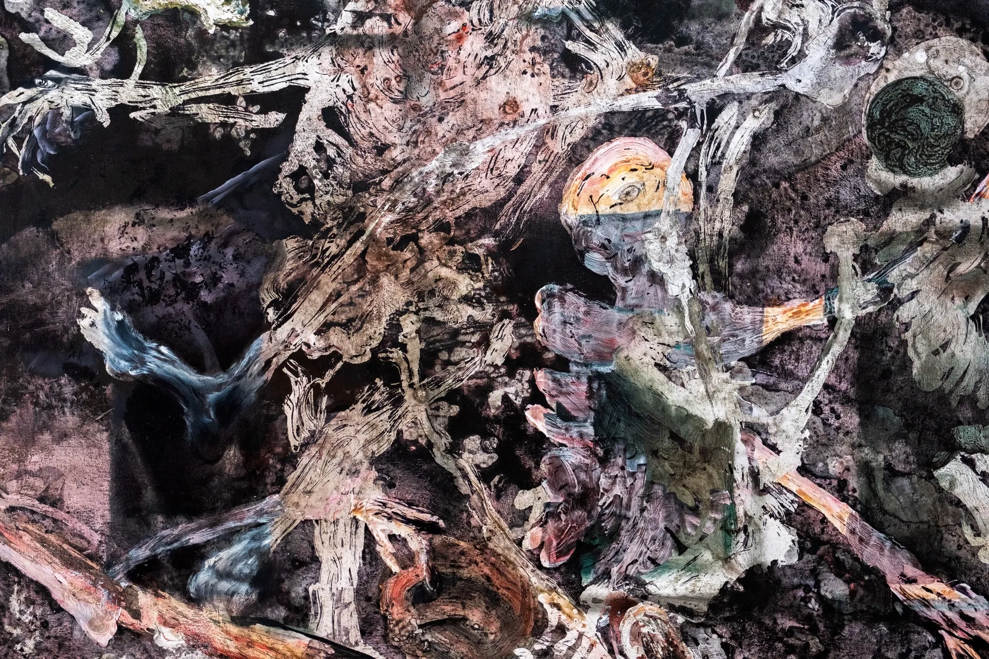 Farandola nera sulla nostra casa, detail