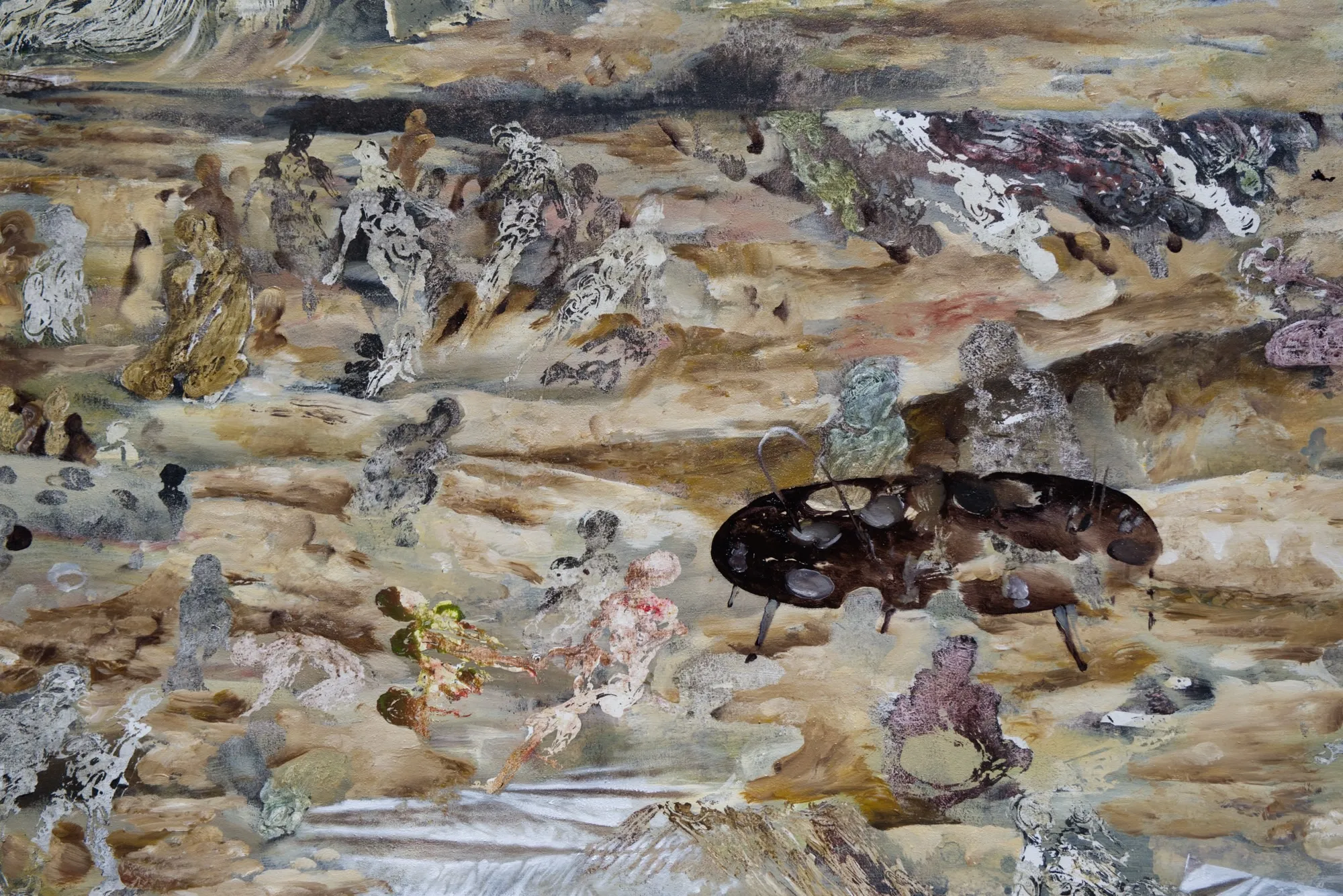 Il cielo guarda, detail