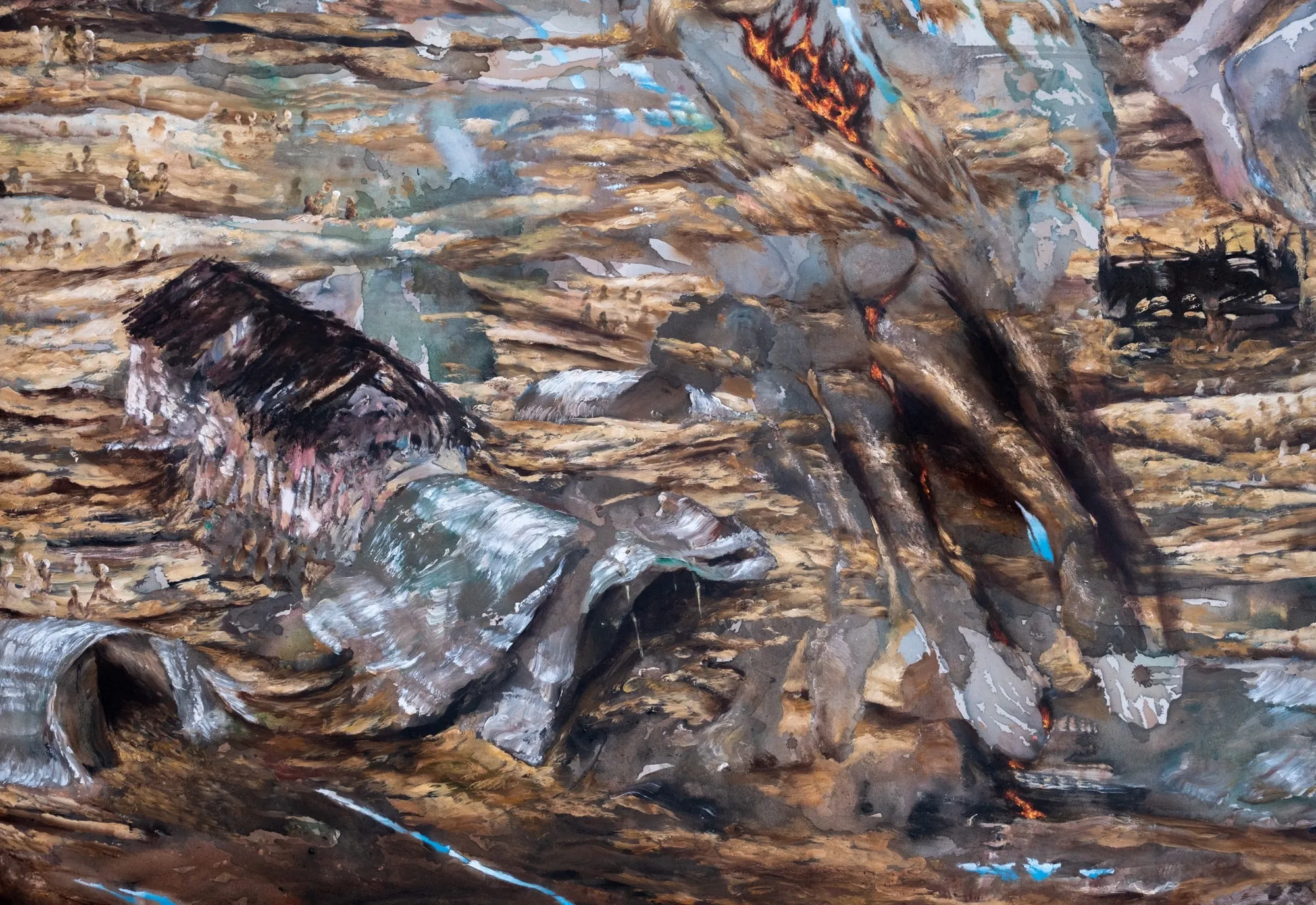 Uno stomaco vuoto, detail