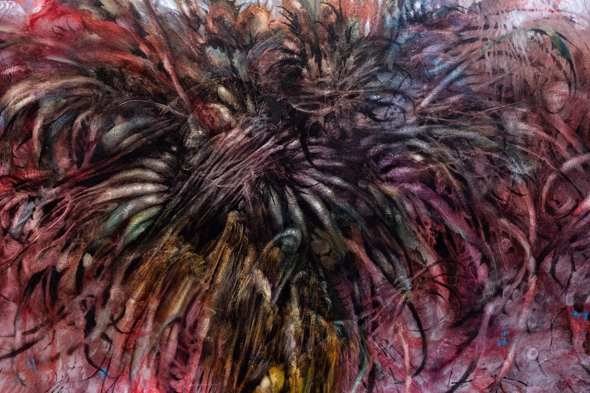 La nube nera in arrivo, detail