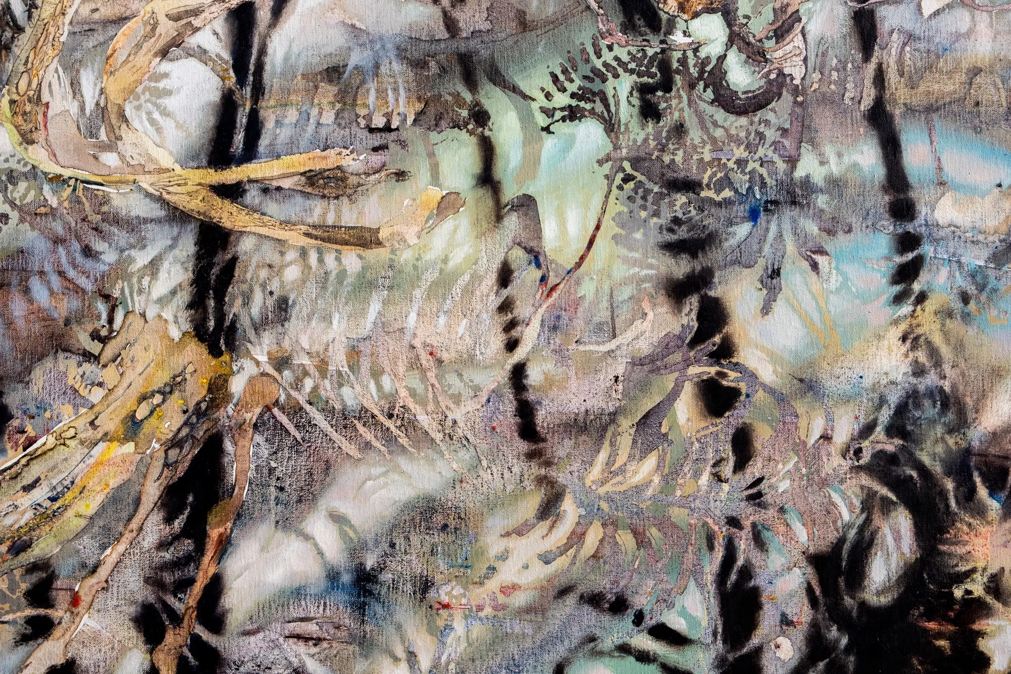 You hear the earth around you speak in tongues, detail