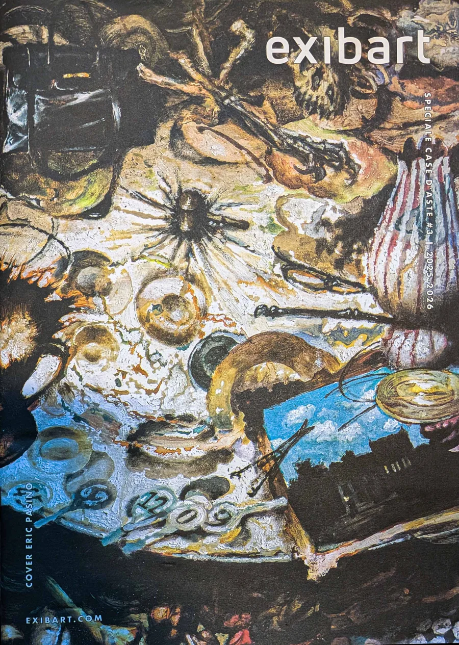Exibart, Speciale Case d’Aste #3, cover by Eric Pasino
